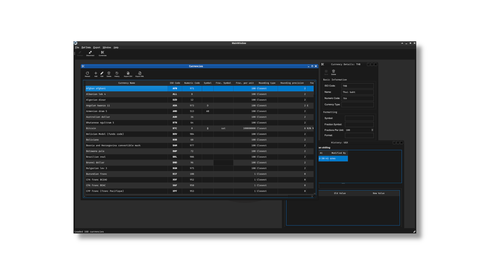 ORE Studio Qt User Interface